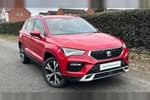 2022 SEAT Ateca Estate 1.5 TSI EVO SE Technology 5dr in Red at Listers SEAT Worcester