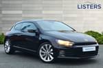 2017 Volkswagen Scirocco Coupe 2.0 TSI BlueMotion Tech GT 3dr DSG in Deep black at Listers Volkswagen Stratford-upon-Avon