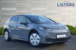 2023 Volkswagen ID.3 Hatchback 150kW Family Pro Performance 58kWh 5dr Auto in Moonstone Grey Black Roof at Listers Volkswagen Stratford-upon-Avon