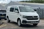 2024 Volkswagen Transporter T32 SWB Diesel 2.0 TDI 150 Highline Kombi Van DSG in Candy White at Listers Volkswagen Van Centre Worcestershire