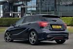 Image two of this 2016 Mercedes-Benz A Class Hatchback A250 4Matic AMG 5dr Auto in Cavansite Blue Metallic at Mercedes-Benz of Lincoln