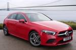 2019 Mercedes-Benz A Class Hatchback A220 AMG Line Premium Plus 5dr Auto in Jupiter Red at Mercedes-Benz of Hull