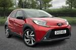 2023 Toyota Aygo X Hatchback 1.0 VVT-i Edge 5dr in Red at Listers Toyota Stratford-upon-Avon