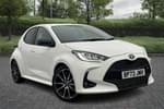 2023 Toyota Yaris Hatchback 1.5 Hybrid GR Sport 5dr CVT in White at Listers Toyota Stratford-upon-Avon