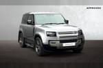 2024 Land Rover Defender Estate 2.0 P300 X-Dynamic HSE 90 3dr Auto in Eiger Grey at Listers Land Rover Droitwich