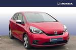 2021 Honda Jazz Hatchback 1.5 i-MMD Hybrid EX 5dr eCVT in Premium Crystal Red at Listers Honda Northampton