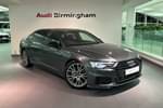 2022 Audi A6 Diesel Saloon 40 TDI Black Edition 4dr S Tronic in Daytona Grey Pearlescent at Birmingham Audi