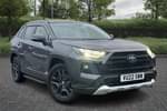 2022 Toyota RAV4 Estate 2.5 VVT-i Hybrid Adventure 5dr CVT in Grey at Listers Toyota Stratford-upon-Avon