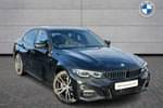 2021 BMW 3 Series Diesel Saloon 320d MHT M Sport 4dr Step Auto in Black Sapphire metallic paint at Listers Boston (BMW)