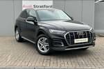 2021 Audi Q5 Diesel Estate 40 TDI Quattro Sport 5dr S Tronic in Mythos Black Metallic at Stratford Audi