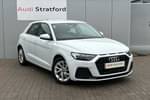 2020 Audi A1 Sportback 30 TFSI Sport 5dr in Glacier White Metallic at Stratford Audi