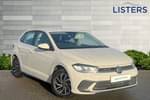 2022 Volkswagen Polo Hatchback 1.0 TSI Life 5dr in Ascot Grey at Listers Volkswagen Nuneaton