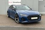 2024 Audi RS 6 Avant RS 6 TFSI Qtro Perform Carbon Vorsp 5dr Tiptronic in Ascari blue, metallic at Stratford Audi