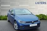 2022 Volkswagen Polo Hatchback 1.0 TSI Style 5dr in Reef blue at Listers Volkswagen Coventry