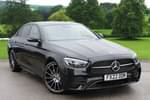 2022 Mercedes-Benz E Class Diesel Saloon E220d 200 AMG Line Night Ed Prem+ 4dr 9G-Tronic in Obsidian black metallic at Mercedes-Benz of Grimsby