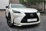 2016 Lexus NX Estate 300h 2.5 F-Sport 5dr CVT in White at Lexus Cheltenham