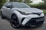 2022 Toyota C-HR Hatchback 1.8 Hybrid GR Sport 5dr CVT in Silver at Listers Toyota Grantham