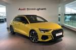 2023 Audi A3 Sportback S3 TFSI Quattro Vorsprung 5dr S Tronic in Python Yellow Metallic at Birmingham Audi