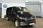 2024 Volkswagen Transporter T28 SWB Diesel 2.0 TDI 110 Highline Van in Deep black at Listers Volkswagen Van Centre Coventry