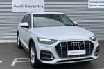 2021 Audi Q5 Diesel Estate 40 TDI Quattro Sport 5dr S Tronic in Glacier White Metallic at Coventry Audi