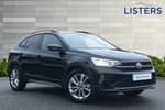 2024 Volkswagen Taigo Hatchback 1.0 TSI 115 Match 5dr DSG in Deep black at Listers Volkswagen Stratford-upon-Avon