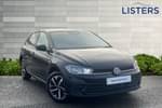 2024 Volkswagen Polo Hatchback 1.0 TSI Match 5dr in Deep black pearl at Listers Volkswagen Nuneaton