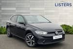 2024 Volkswagen Polo Hatchback 1.0 TSI Match 5dr in Deep black at Listers Volkswagen Nuneaton