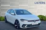 2024 Volkswagen Polo Hatchback 2.0 TSI GTI 5dr DSG in Pure white at Listers Volkswagen Nuneaton