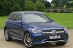 2019 Mercedes-Benz GLC Diesel Estate 220d 4Matic AMG Line Premium 5dr 9G-Tronic in brilliant blue metallic at Mercedes-Benz of Boston