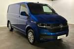 2024 Volkswagen Transporter T30 SWB Diesel 2.0 TDI 150 Highline Van in Ravenna Blue Metallic at Listers Volkswagen Van Centre Worcestershire