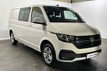 2024 Volkswagen Transporter T32 LWB Diesel 2.0 TDI 150 Highline Kombi Van in Candy White at Listers Volkswagen Van Centre Worcestershire