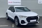 2024 Audi Q3 Estate 35 TFSI Black Edition 5dr S Tronic (20" Alloy) in Arkona white, solid at Coventry Audi