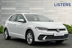 2024 Volkswagen Polo Hatchback 1.0 TSI Style 5dr in Pure White at Listers Volkswagen Worcester