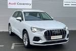 2022 Audi Q3 Estate 35 TFSI Sport 5dr in Glacier white, metallic at Coventry Audi