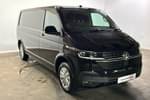 2024 Volkswagen Transporter T30 LWB Diesel 2.0 TDI 150 Highline Van in Deep black at Listers Volkswagen Van Centre Worcestershire