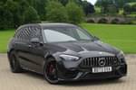 2023 Mercedes-Benz C Class AMG Estate C63 S e 4Matic+ Night Ed Premium + 5dr MCT in Black at Mercedes-Benz of Boston