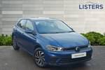 2024 Volkswagen Polo Hatchback 1.0 TSI Life 5dr in Reef blue at Listers Volkswagen Coventry