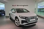 2022 Audi Q4 e-tron Estate 150kW 40 82kWh S Line 5dr Auto in Glacier White Metallic at Birmingham Audi