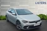 2024 Volkswagen Polo Hatchback 1.0 TSI R-Line 5dr in Reflex silver at Listers Volkswagen Coventry