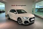 2022 Audi A1 Sportback 30 TFSI 110 S Line 5dr in Shell White at Birmingham Audi