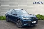 2024 Volkswagen Tiguan Estate 1.5 eTSI Life 5dr DSG in Nightshade Blue at Listers Volkswagen Coventry