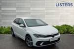 2024 Volkswagen Polo Hatchback 1.0 TSI R-Line 5dr in Pure white at Listers Volkswagen Coventry