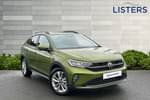 2024 Volkswagen Taigo Hatchback 1.0 TSI 115 Match 5dr DSG in Visual Green at Listers Volkswagen Evesham