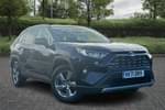 2021 Toyota RAV4 Estate 2.5 VVT-i Hybrid Design 5dr CVT in Blue at Listers Toyota Stratford-upon-Avon