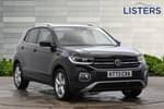 2023 Volkswagen T-Cross Estate 1.0 TSI 110 SEL 5dr in Deep black at Listers Volkswagen Evesham