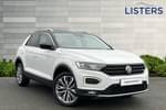 2019 Volkswagen T-Roc Hatchback 1.5 TSI EVO SEL 5dr DSG in Silver at Listers Volkswagen Worcester