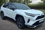 2022 Toyota RAV4 Estate 2.5 PHEV Dynamic 5dr CVT in White at Listers Toyota Coventry