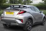 Image two of this 2020 Toyota C-HR Hatchback 2.0 Hybrid Design 5dr CVT in Silver at Listers Toyota Nuneaton