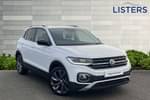 2019 Volkswagen T-Cross Estate Special Edition 1.0 TSI 115 First Edition 5dr in Pure White at Listers Volkswagen Nuneaton