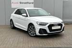 2024 Audi A1 Sportback 35 TFSI S Line 5dr S Tronic in Glacier White Metallic at Stratford Audi